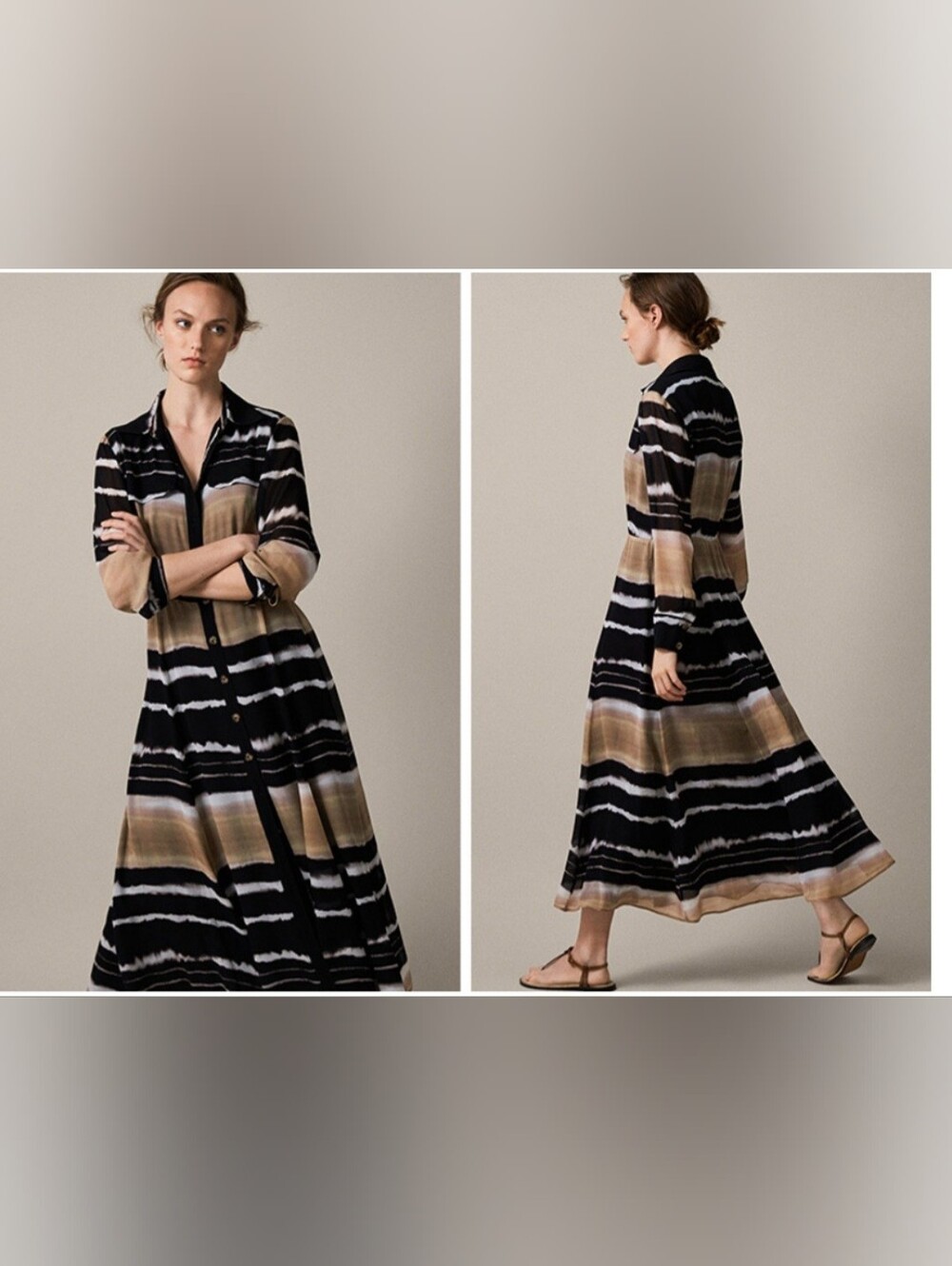 Massimo Dutti Midi Dress USA 6